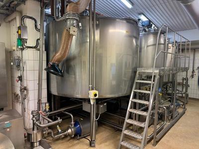 Overview picture of Jahala TVI 6000 s/s vertical storage tank 6.000L